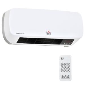 HOMCOM Heizlüfter zur Wandmontage 2000W Keramik-Wandheizung…