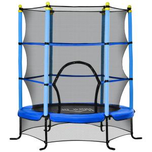 HOMCOM Trampolin Ø163 cm bis 45 kg Gartentrampolin Mini-Tra…