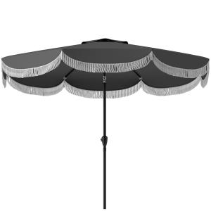 Outsunny Sonnenschirm Ø269 cm, UV 30 Sonnenschirm achteckig…