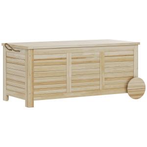 Outsunny Auflagenbox 185 L Stauraum Wasserdicht Gartenbox m…