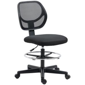 Vinsetto Stehstuhl Büro, höhenverstellbarer ergonomischer B…