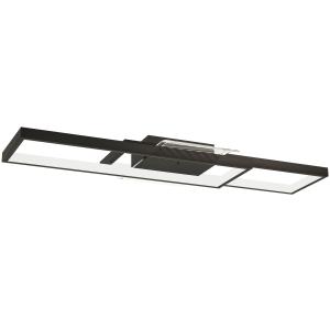 HOMCOM Deckenleuchte LED 43W 4600LM 3000-6000K dimmbare Dec…