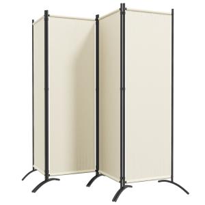 Outsunny Paravent 221 x 172 cm, 4-Panel Garten-Paravent mit…