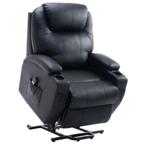 HOMCOM Aufstehsessel Relaxsessel Fernsehsessel mit Aufbewah…