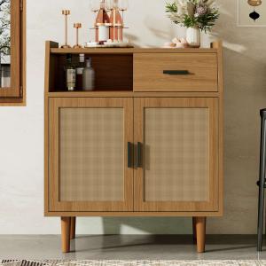 Kommode mit 1 Schublade und 2 Türen, Sideboard Highboard mi…