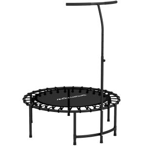 SPORTNOW Fitness Trampolin klappbar Ø102 cm Mini Trampoline…