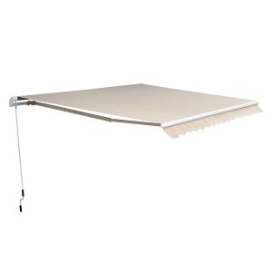 Outsunny Markise Alu-Markise Gelenkarmmarkise Markise 3m br…
