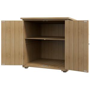 Outsunny Gartenschrank Geräteschrank wetterfester Holzschra…