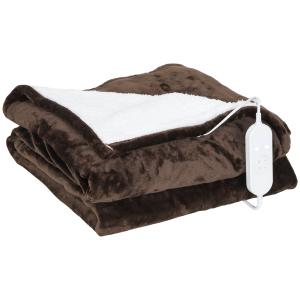 HOMCOM Große elektrische Heizdecke, Wärmedecke für Sofa, 18…