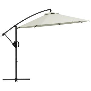 Outsunny Terrassenschirm freitragend Ø293 x 260Hcm mit Kurb…