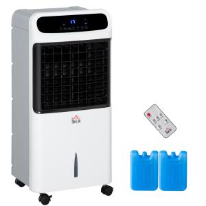 HOMCOM Klimaanlage mit Wasserkühlung Leise mit Fernbedienun…