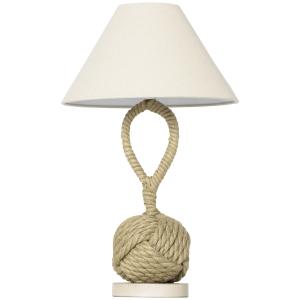 HOMCOM Nachttischlampe Tischlampe Maritimes Design Lampe 40…