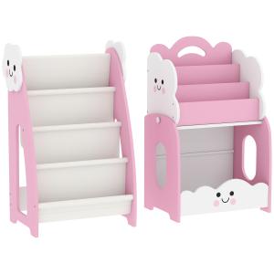 AIYAPLAY Kinderregal Bücherregal Kinder mit Organizer, Maga…