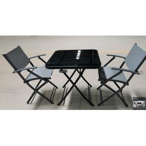 Outsunny Bistroset für 2 Personen klappbar Holz Gartenset B…