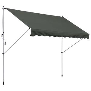 Outsunny Standmarkise freistehend, 300 x 150cm, Markise mit…