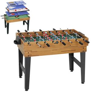 SPORTNOW 13-in-1 Multi Spieltisch Multifunktionstisch mit T…