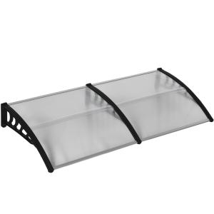 Outsunny Moderne Markise aus Polycarbonat und Aluminium für…