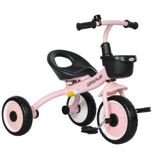 AIYAPLAY Dreirad Kinderfahrrad mit verstellbarem Sitz und F…