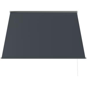 Outsunny Manuelle Markise mit verstellbare Neigung 150 x 12…