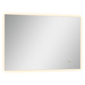 kleankin Badezimmerspiegel mit LED-Beleuchtung, Badspiegl m…