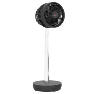 HOMCOM Standventilator USB Wiederaufladbarer Ventilator mit…