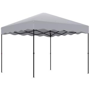 Outsunny Pavillon ca.3x3m, wasserabweisend Stabil Winterfes…