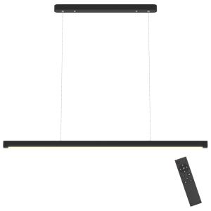 HOMCOM LED Pendelleuchte 114 cm dimmbar höhenverstellbar Hä…