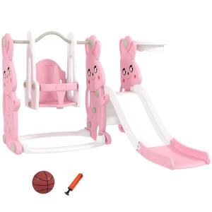 AIYAPLAY Rutsche und Schaukel für Kinder 4-in-1, Kleinkind-…
