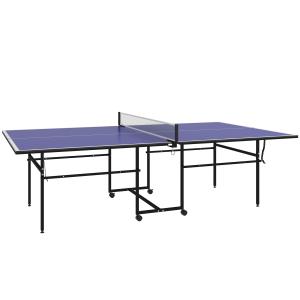 SPORTNOW Tischtennistisch, Tischtennisplatte in Viertel Kla…