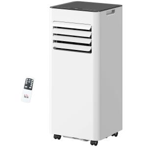 HOMCOM Mobile Klimaanlage 3-in-1 Klimagerät mit Kühlung, Lu…