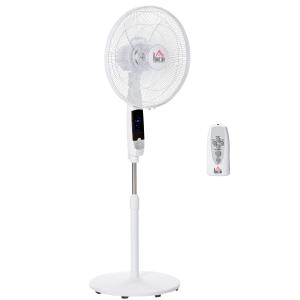 HOMCOM Standventilator 138 cm Ventilator mit 7,5h Timer Fer…