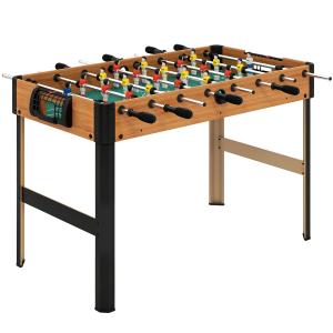 HOMCOM Tischkicker klappbar Kickertisch inkl 22 Kicker 2 Bä…