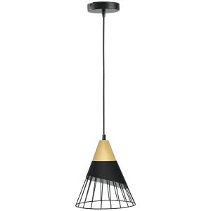 HOMCOM Hängelampe Deckenlampe E27 40W verstellbare Wohnzimm…