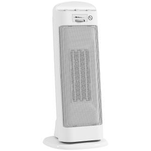 HOMCOM Keramik-Heizlüfter 2000 W – 4 Modi, Einstellbare Tem…
