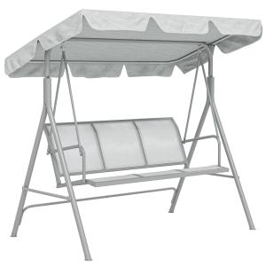 Outsunny Hollywoodschaukel 3-Sitzer Gartenschaukel mit Dach…