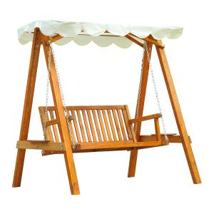 Outsunny Hollywoodschaukel Gartenschaukel 2-Sitzer Schaukel…