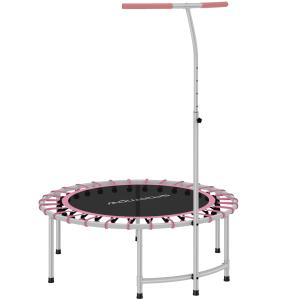 SPORTNOW Trampolin für Erwachsene Ø102 cm, Mini Fitness Tra…