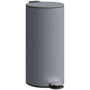 HOMCOM Mülleimer 30 L Treteimer mit Softclose-Deckel und Pe…
