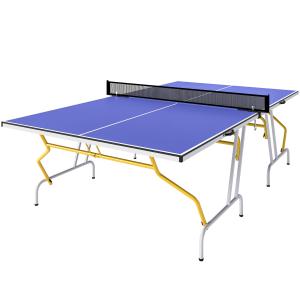 SPORTNOW Tischtennisplatte klappbar 2 Schläger 3 Bälle Tisc…