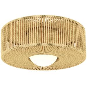 HOMCOM Deckenleuchte, Boho-Deckenlampe Hängend mit G9 LED F…