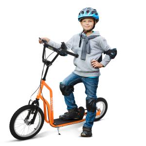 HOMCOM Kinderroller Scooter ab 5 Jahre Tretroller Cityrolle…