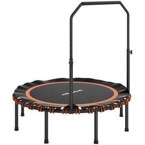 SPORTNOW Fitness Trampolin klappbar Ø122 cm Mini Trampoline…