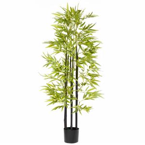 HOMCOM Künstliche Pflanze, Bambusbaum, Kunstpflanze, Kunstb…