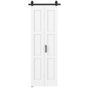 HOMCOM Falttür/Schiebetür für Innenwände 71.2x213.4cm, gerä…