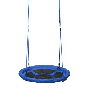 HOMCOM Ø100 cm Nestschaukel Kinderschaukel Vogelnestschauke…