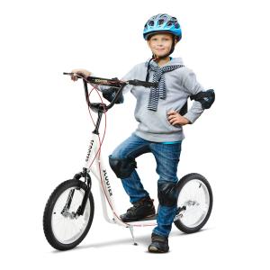 HOMCOM Kinderroller, Tretroller, Cityroller, Kickscooter, R…