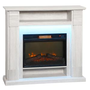 HOMCOM Elektrischer Einbaukamin mit realistischer 3D-Flamme…