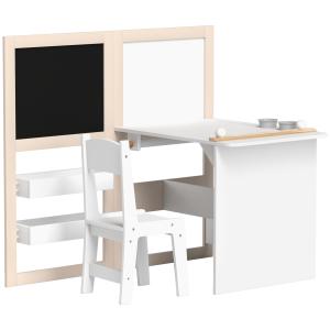 AIYAPLAY Kinder-Tisch mit Stuhl, Kinder-Tisch und Stuhl 3-i…