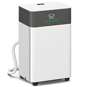 HOMCOM Luftentfeuchter 20 l/Tag, leiser Entfeuchter, Dauere…