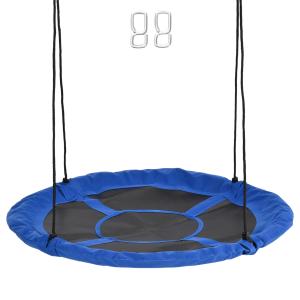 Outsunny Ø110cm Nestschaukel Outdoor, bis 150 kg, Kindersch…